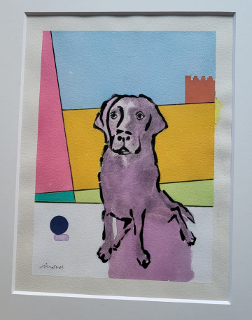 BILMA 1 - 2023 - 28x38cm  -Mixta Papel 250gr. canson guarro - VENDIDO.